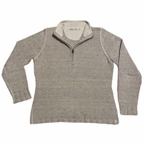 Woolrich Tanglewood 3/4 Zip Pullover Sweater Sz M